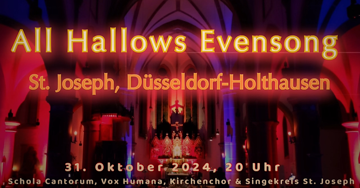 Alle Hallows Evensong 24 FB-Event