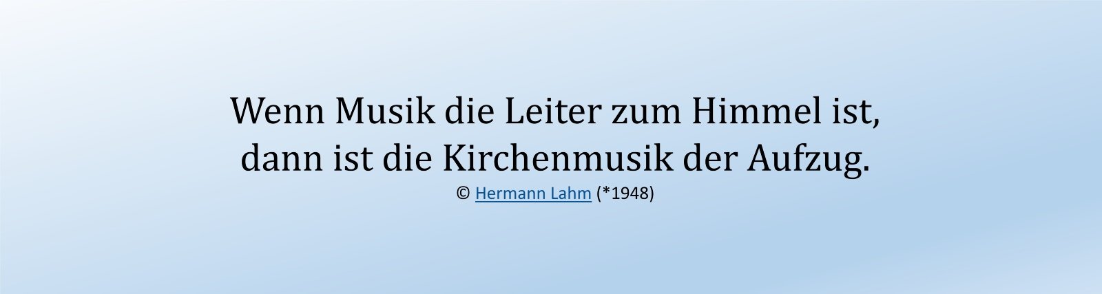 Musik - Leiter zum Himmel